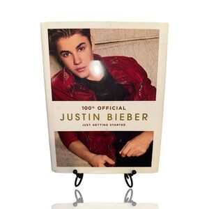 Justin Bieber: Just Getting Started Hardcover Book 2012 Coffee Table Book